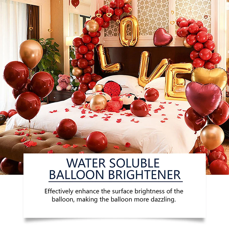 Balloon Shiny Spray Anti Fading Polish Restore Atmosphere Brightener Balloon Enhance Ballon Decoration Spray Gloss 100ml