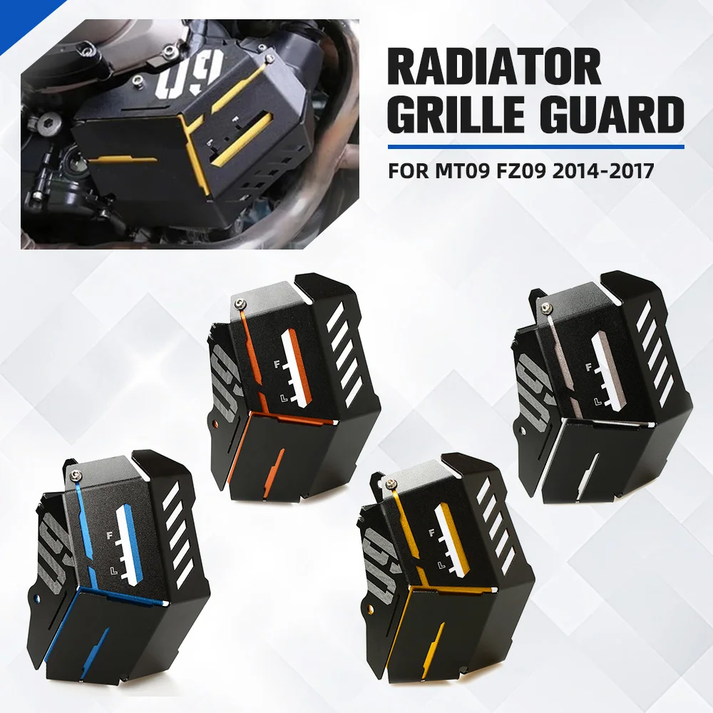 

For Yamaha MT09 FZ09 2014-2015-2016-2017 Motorcycle Accessories High Quality Radiator Grille Guard Grill Mesh Protection Part