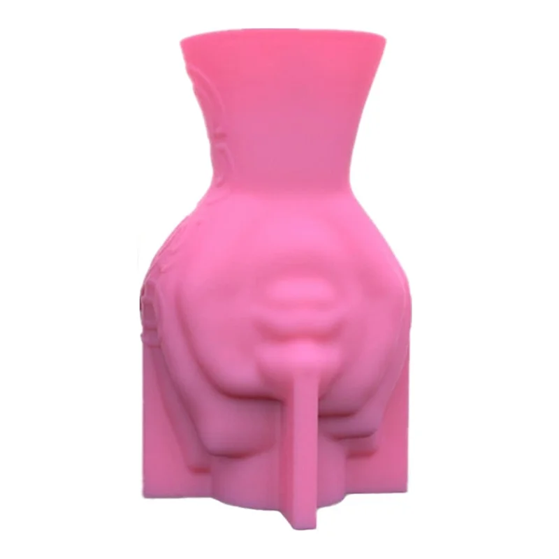 

P-портативный-1 шт., суккуленты, цветочный горшок, смоляная форма, поддержка щек, гипсовая силиконовая форма для лица