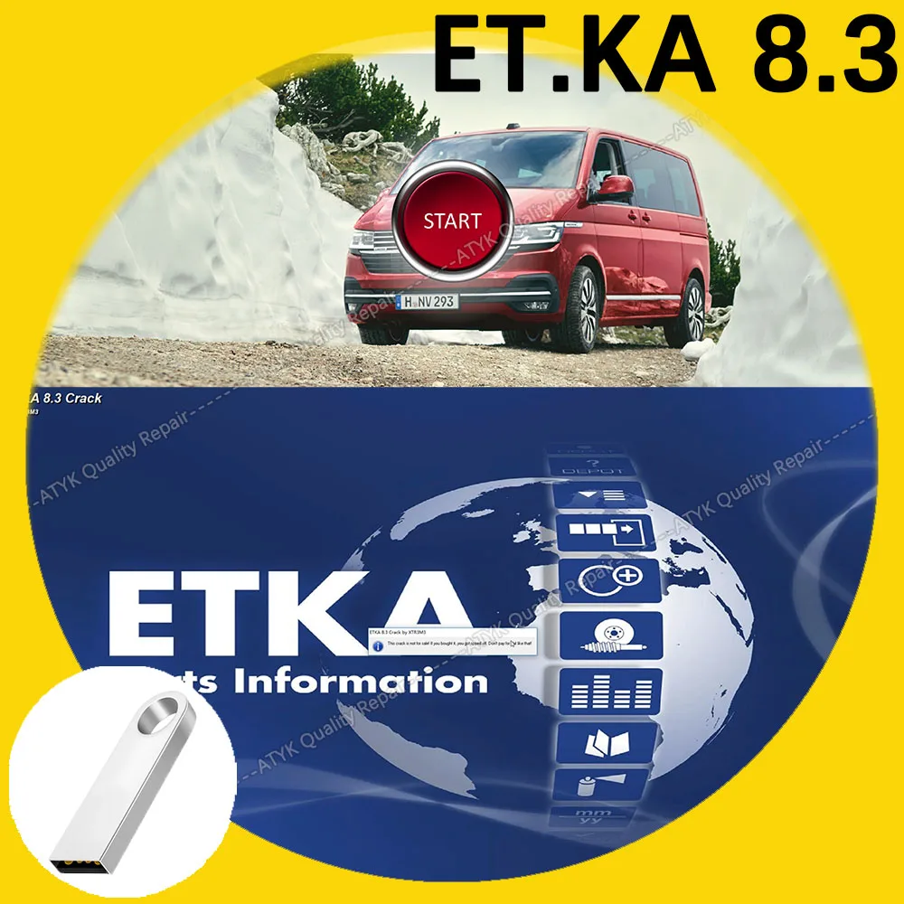 

ETK-A 8.3 win Auto Repair Software etk.a V8.3 car tools ET-KA 8.3 for A-udi for V-W Group Vehicles Electronic Parts Catalog NEW