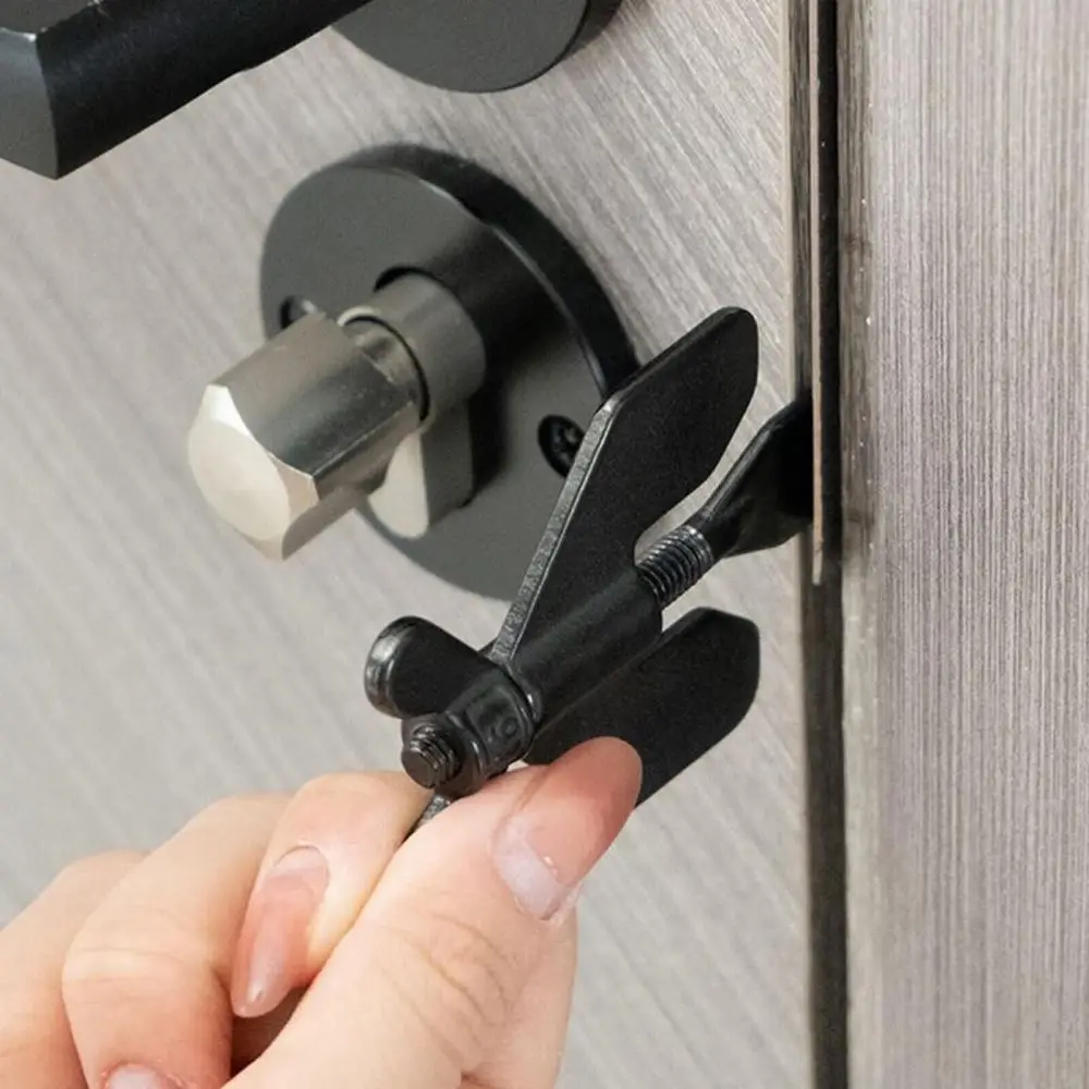 

Home/Travel Portable Door Lock Door Lock Portable For Travel Door Security Locks Highly Applicable Home Security Door Stopper