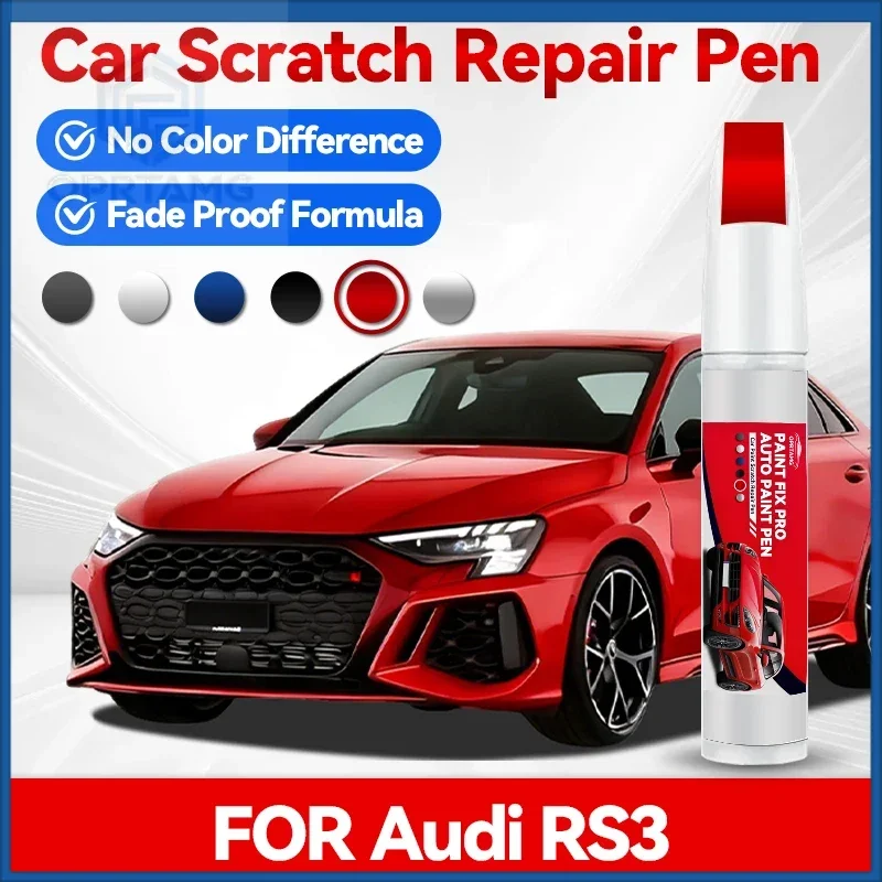 

Purpose Vehicle Car Paint Repair Pen For 2011-2025 AUDI RS3 Paint Scratch Repair Accessories Black LY9T White LY9L G