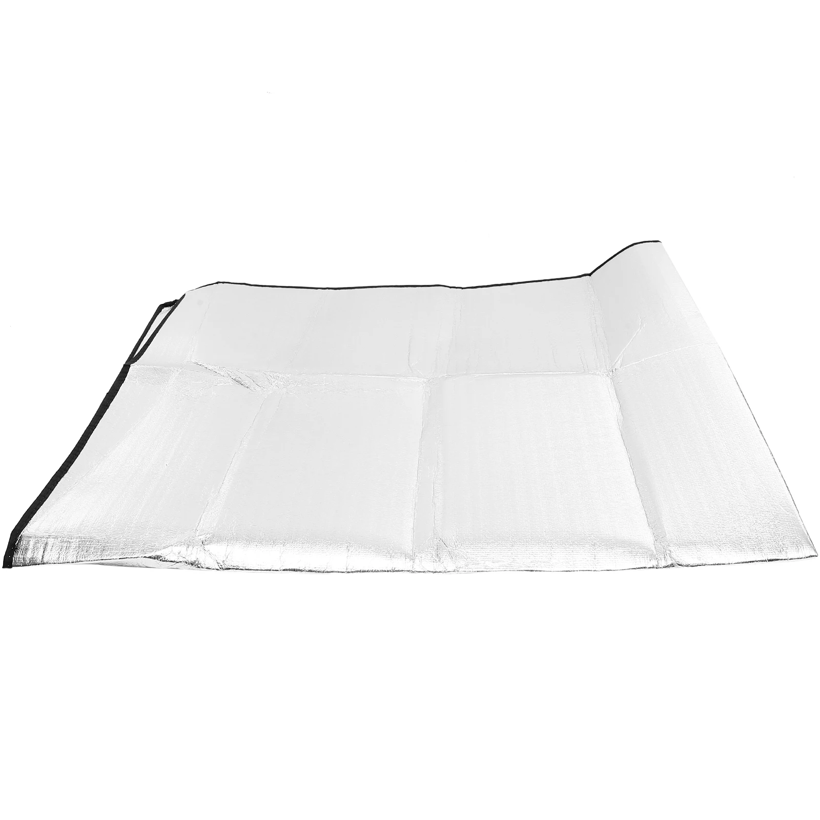 

1pc Waterproof Aluminum Picnic Mat Outdoor Camping Beach Hiking Pad Large Thickened Grass Mat Carry Bag Seat Cushion Tent Floor