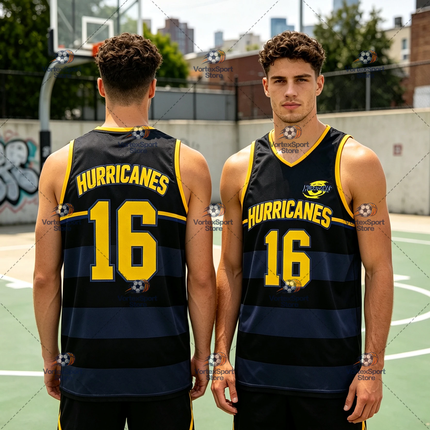 Children's NO.16 Welington Hurricanes  Basketball Quick-drying Vest Men's Parent-child Sleeveless O-neck Jersey T-shirt