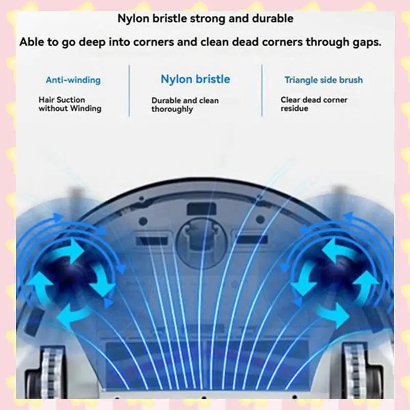 

AB51 12 шт. основная боковая щетка Hepa фильтр ткань для швабры для Midea M7/M7 Pro/Eureka NER700 сменные аксессуары для робота-пылесоса