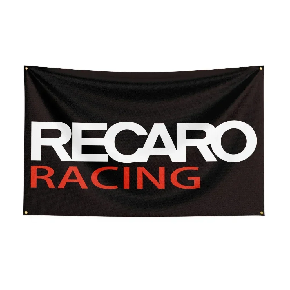 W 3X5 FT Recaro Flag Polyester Printed Auto Parts  Banner For Decor ft Flag Decor,flag Decoration Banner Flag Banner B