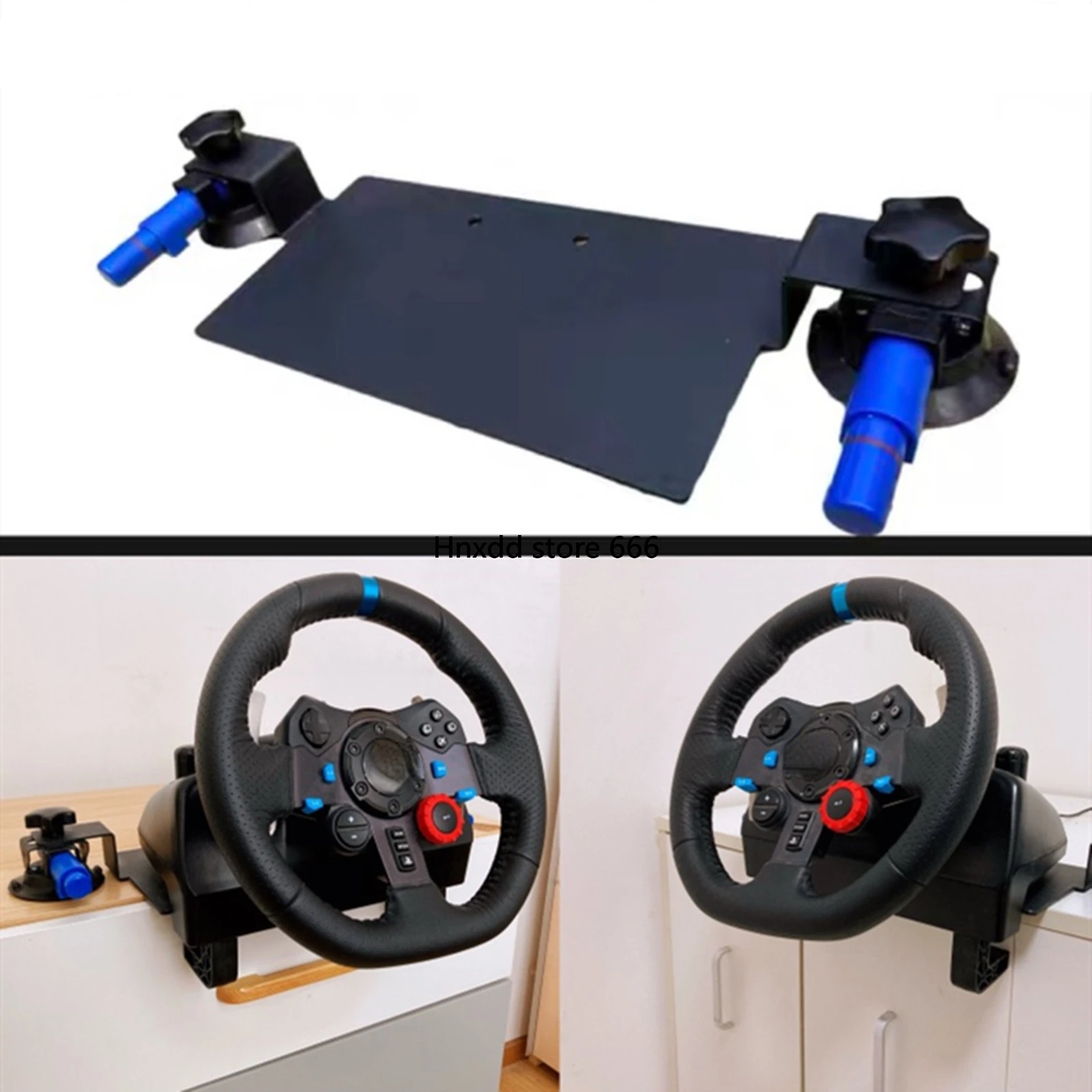 For Logitech  G29 G27 G25 G920 for Turmaster T300 T248 Racing Simulator Steering Wheel Bracket Desktop Mounting Bracket