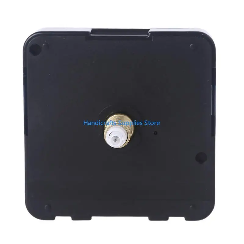 R1WA DIY Wall Clock Movement Mechanism with Hands Long Shaft Silent Battery Operated Repair Parts Replacement Set