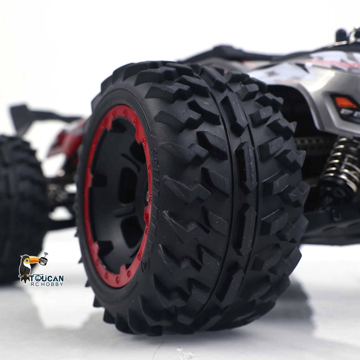 PVC-Gehäuse SCY 10101 1/10 4WD Ferngesteuertes Offroad-Auto RC Elektro-Großreifen-Truck mit Metall-Differential, Fahrbereit, LED-Licht – Detail 13