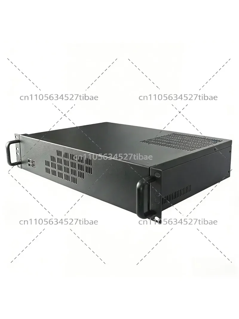 19 Inch 2U Type Industrial Server Case Chassis Rackmount Storage Short Deep for Server Equipment
