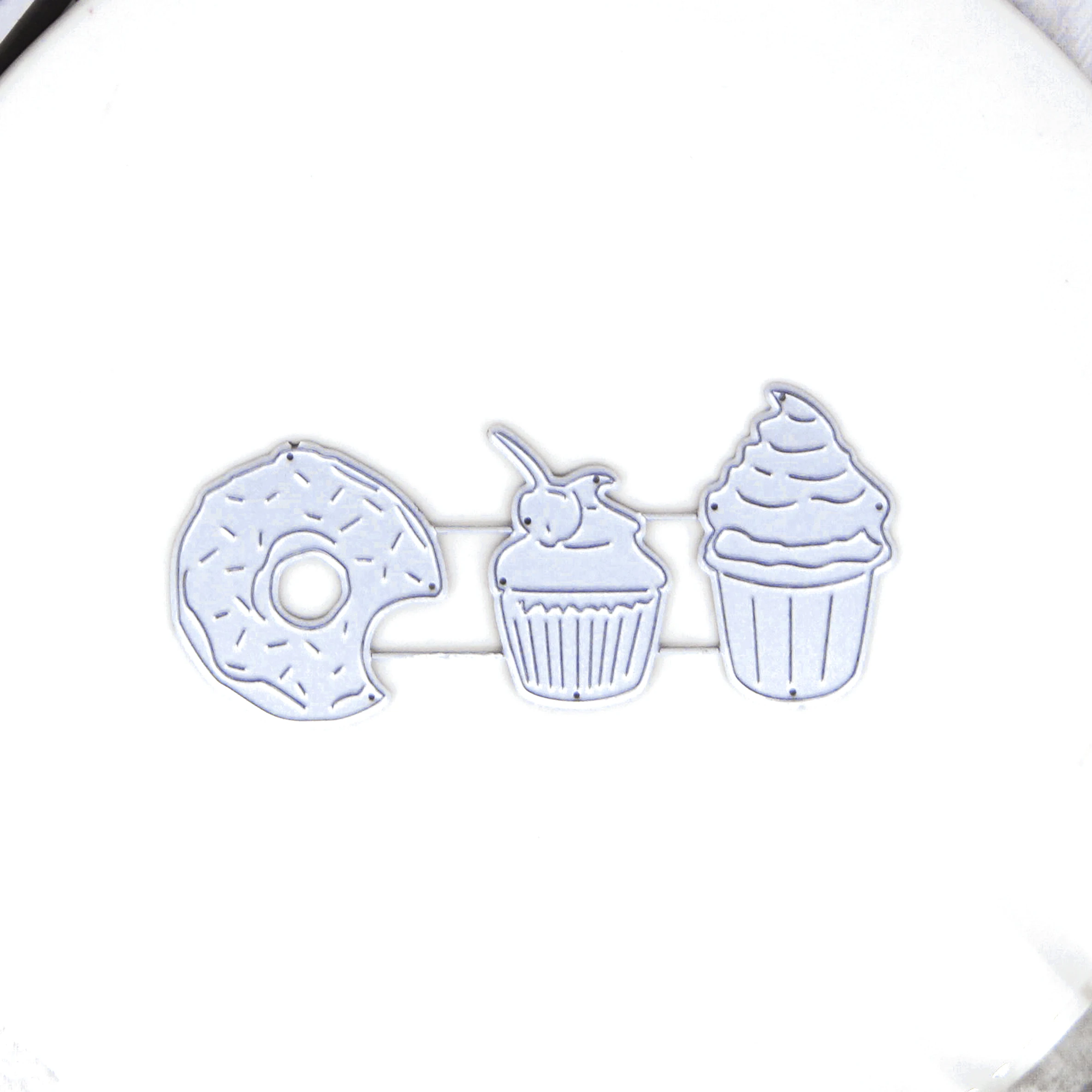 Delicious Cake Cup Donut Metal Cutting Dies For DIY Scrapbooking Embossing Paper Card Photo Album Making Craft Cutter Die Stenci