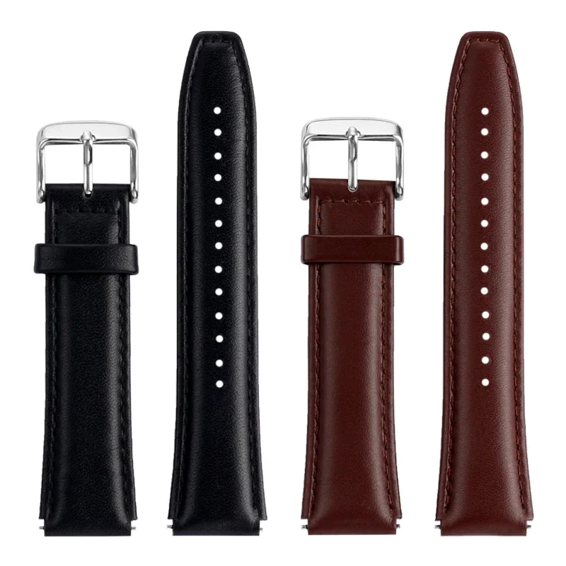 Ремешок из воловьей кожи для Casio AE1200 AE1300 A159W-N1 A158WA A168, мужской винтажный маленький квадратный быстросъемный цепочка, ремешок для часов 18 мм