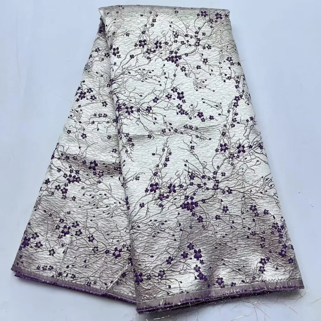 

Новое поступление, классический стиль, жаккардовая парча, африканская кружевная ткань, 2029, нигерийская парчовая кружевная ткань для вечернего платья, шить LJK25134