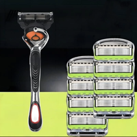 High Quality Man Safety Razor Blade 5 Layer German Stainless Steel Shaving Cartridges Compatible Shaver Replaceable blade