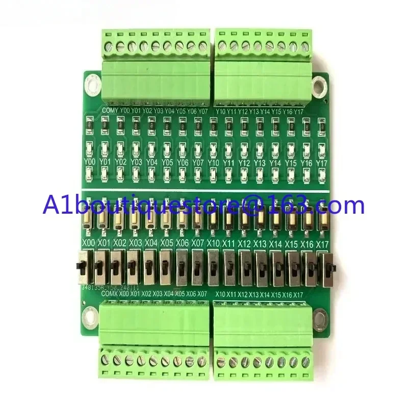 PLC Debugging Simulation Board 16 Input/output Test Board Button Toggle Switch Switch Learning Module