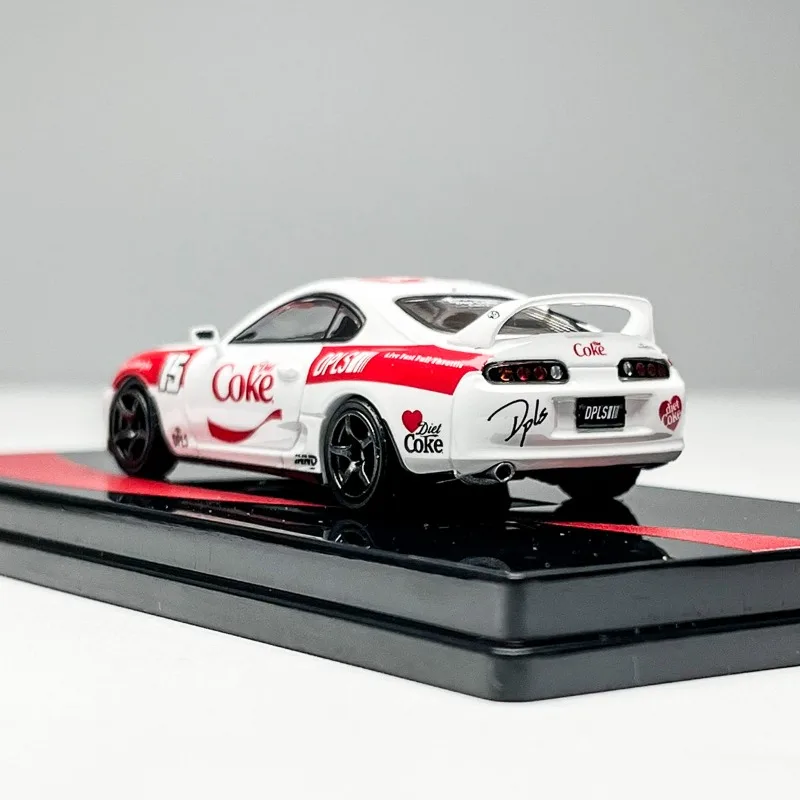 INNO Diecast 1/64 Maßstab A80 XDPLS Doppel Auto Set Sport Auto Modell Legierung A80 XDPLS Spielzeug Auto Modell Statische Sammlung Ornament