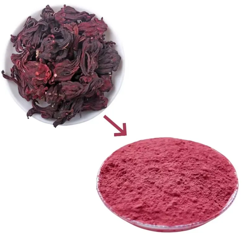 Hochwertiges Roselle-Hibiskus-Pulver für DIY-Handwerk und Aromatische Heimdekoration – Detail 1