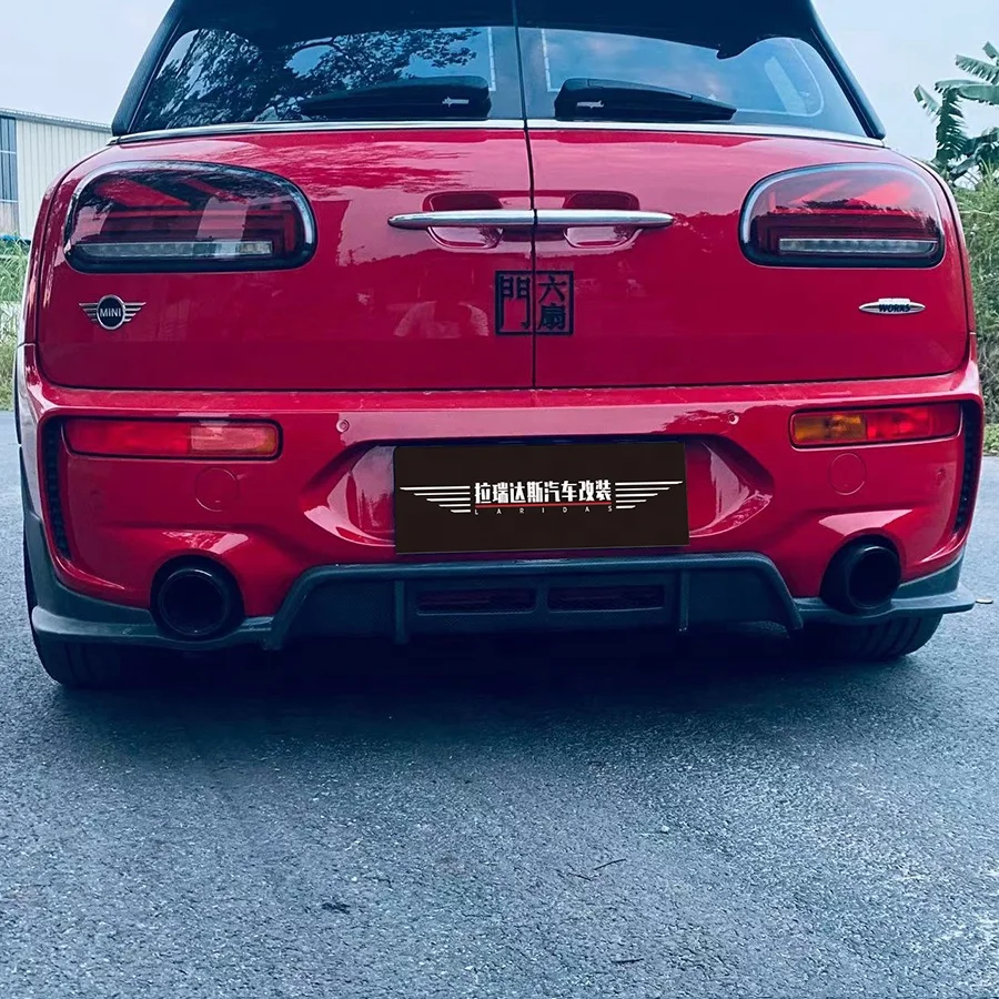 جديد ألياف الكربون طقم الجسم MINI JCW CLUBMAN F54 الجبهة الشفاه الجانبية التنانير الخلفية الناشر اكسسوارات السيارات