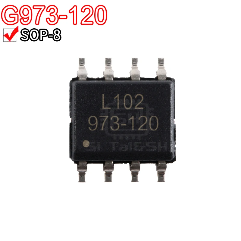 5PCS G973-120 973-120 G973-120ADJF11U SOP-8