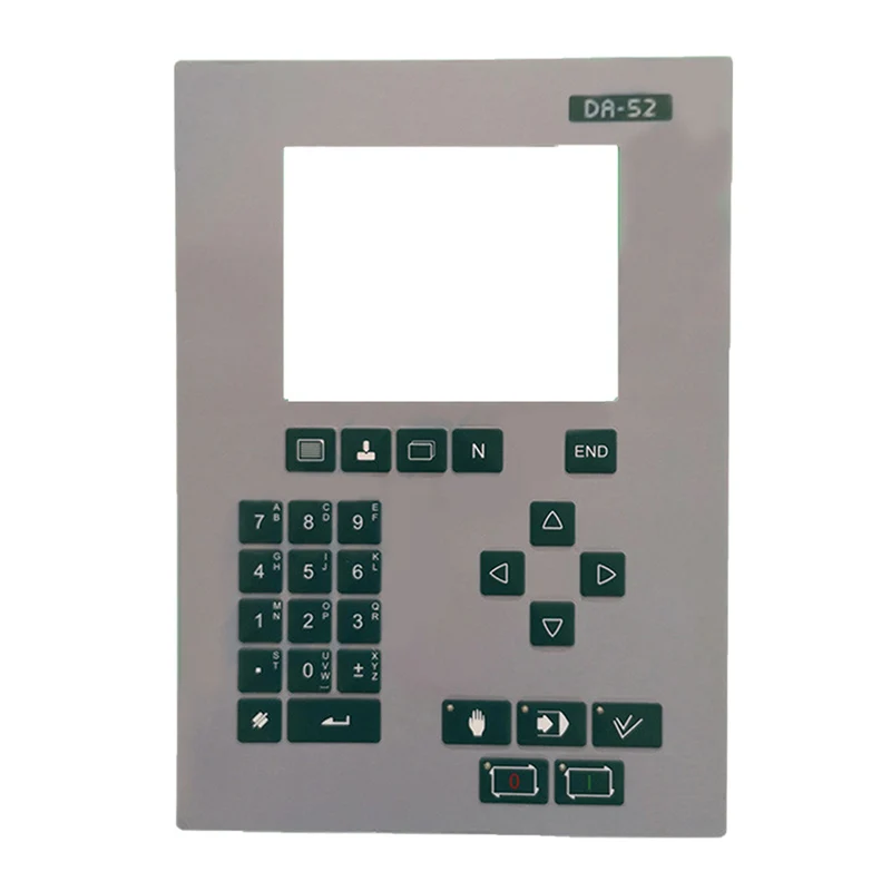 

For DELEM CNC Machine DA52 DA-52 Industrial Membrane Keypad Button Protective Film