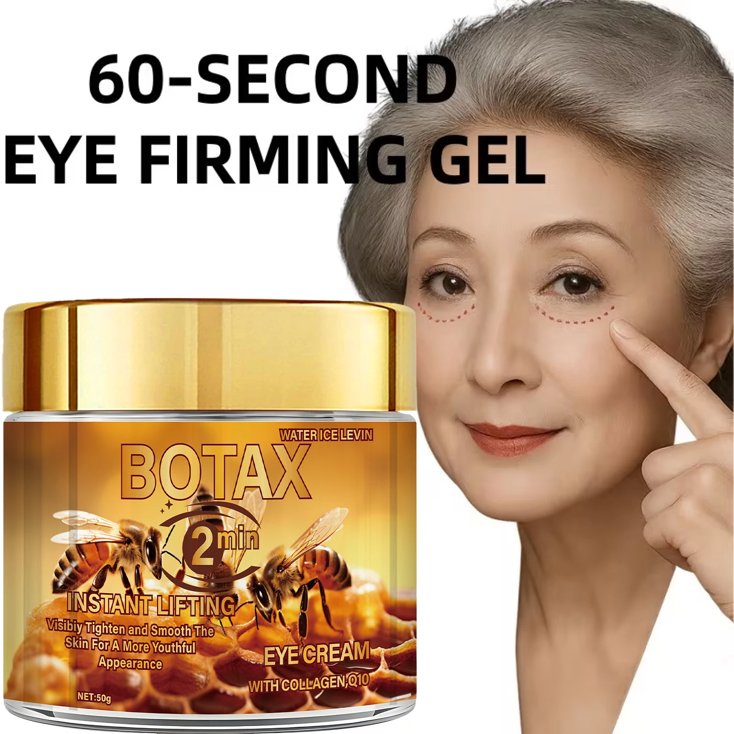 Botax 2 Min Eye Cream. Instantly Lifts Tightens Smooths. Fad