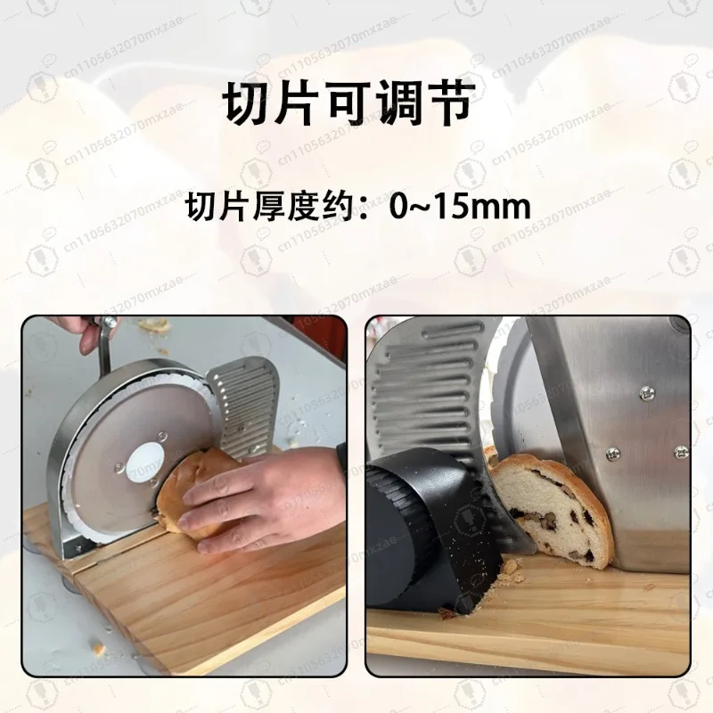 

Foldable Bread Slicer - 5 Adjustable Thickness Toast Cutter with Crumb Tray for Baking Home Use