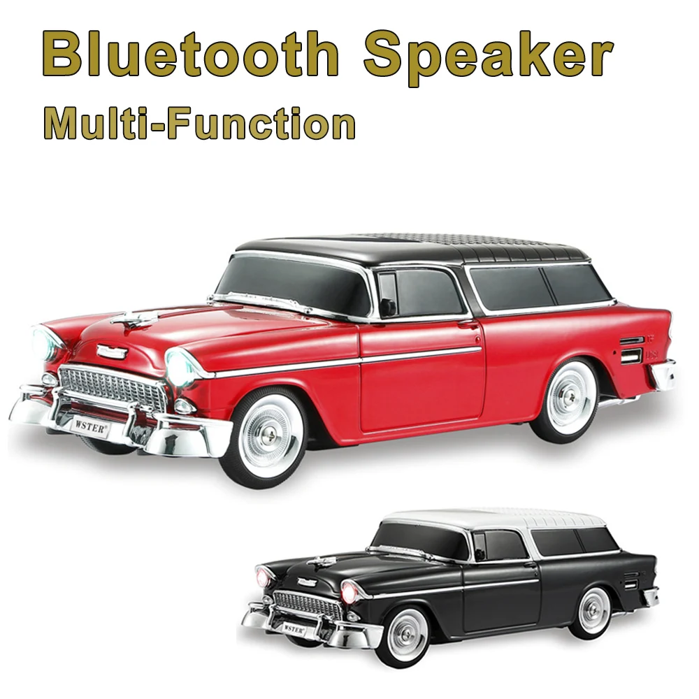 

Stereo Sound Bluetooth Speaker for PC Classic Car Shaped 10W Support BT FM U Disk AUX Home Theater Wireless Audio Caixa De Som