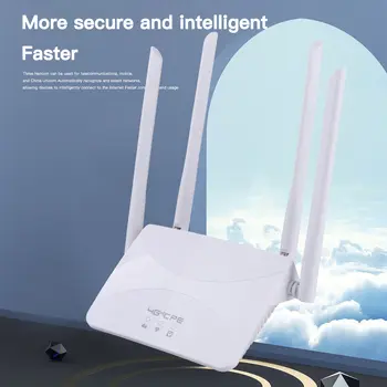 4G LTE WIFI router 150 Mbps 4 externí antény zesilovač signálu hotspot plynulejší kabelové připojení inteligentní micro SIM karta 8 nejlepší prodej 4G OLAX router - №4
