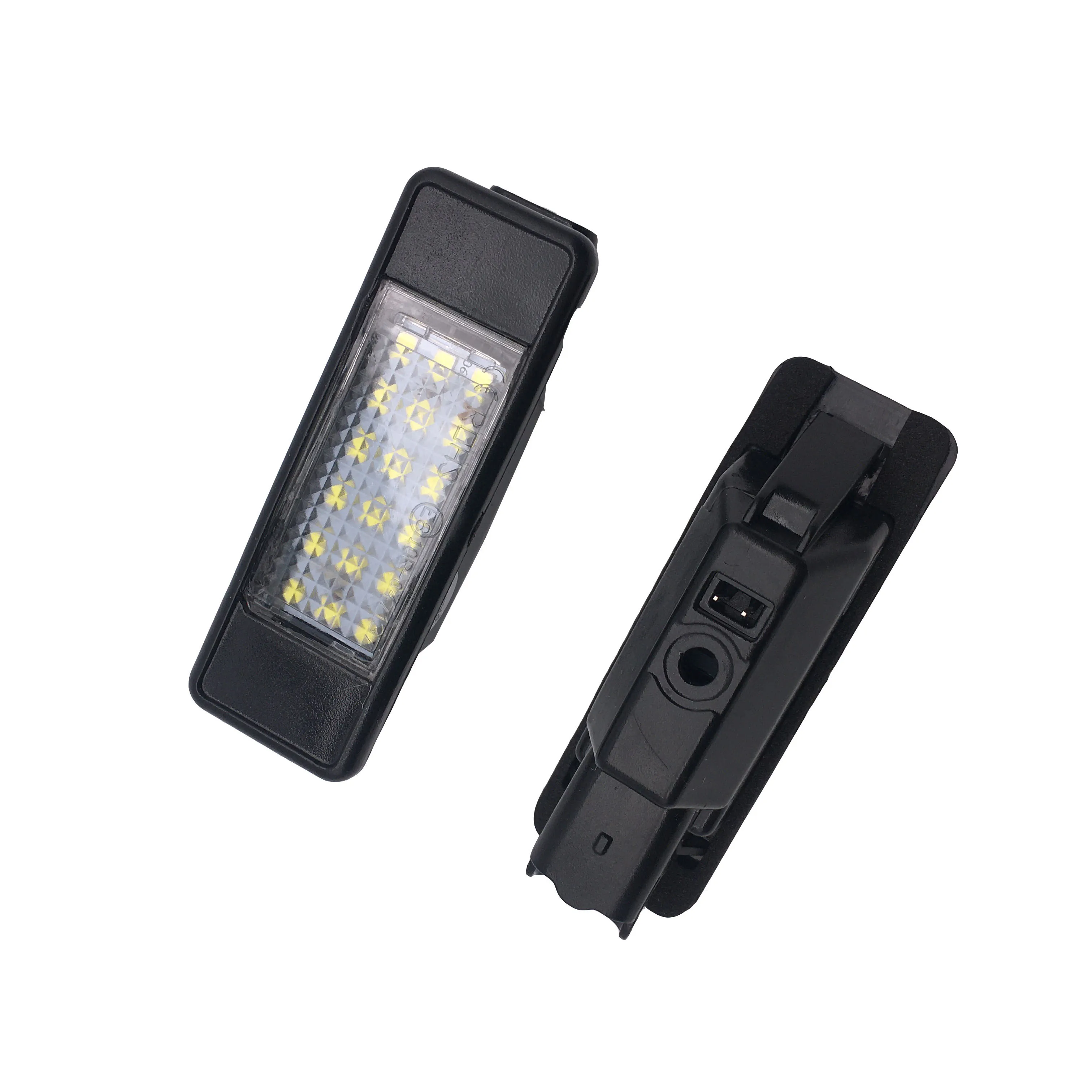 

Для Peugeot 106 207 307 308 406 407 Для CITROEN C3 C4 C5 C6 C8 2 шт. Белый 18 светодиодный светильник SMD номерного знака 6000K