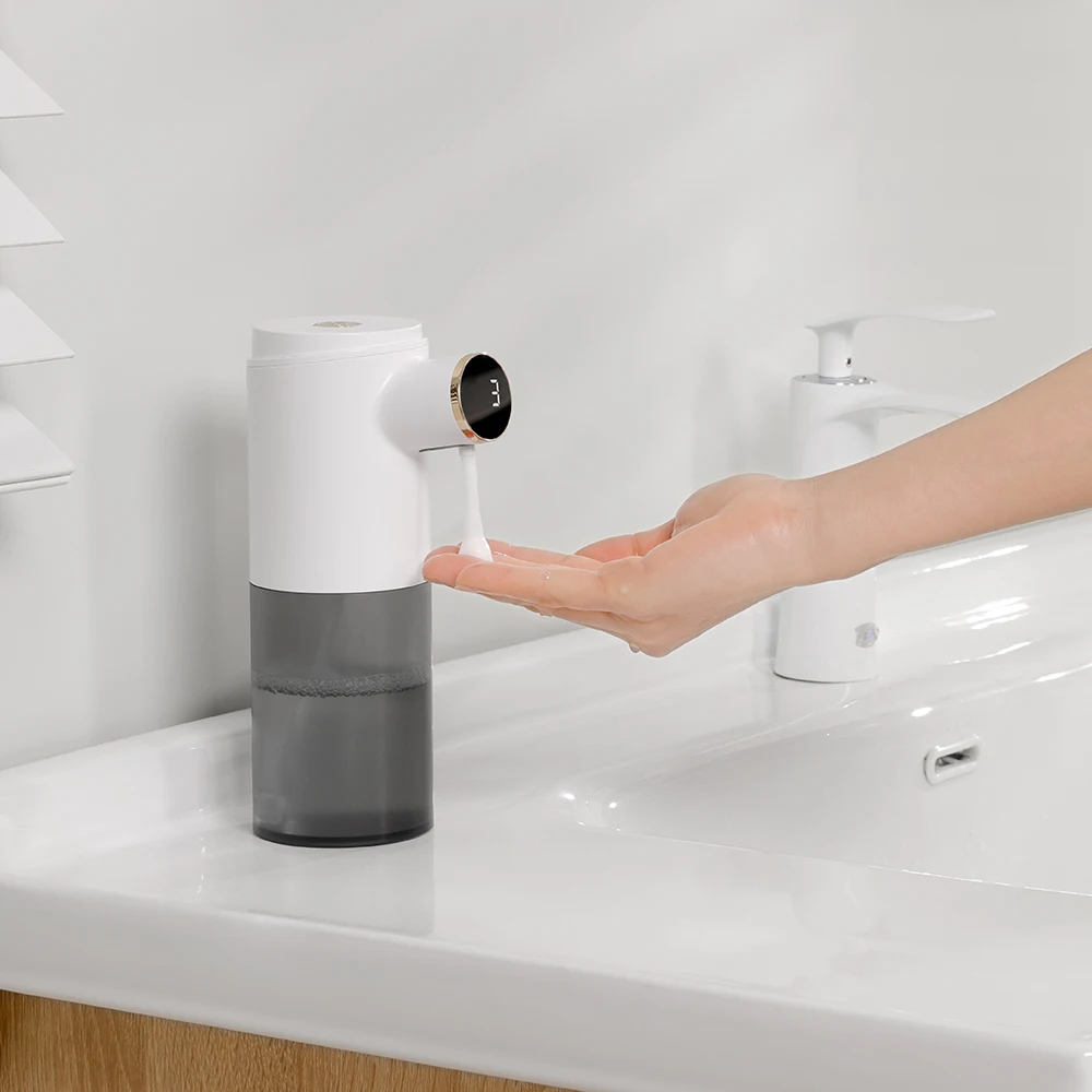 New Intelligent Foam Soap Dispenser Infrared Smart Sensor Soap Dispenser Bathroom Accessories Hand Detergent Automatic Dispenser