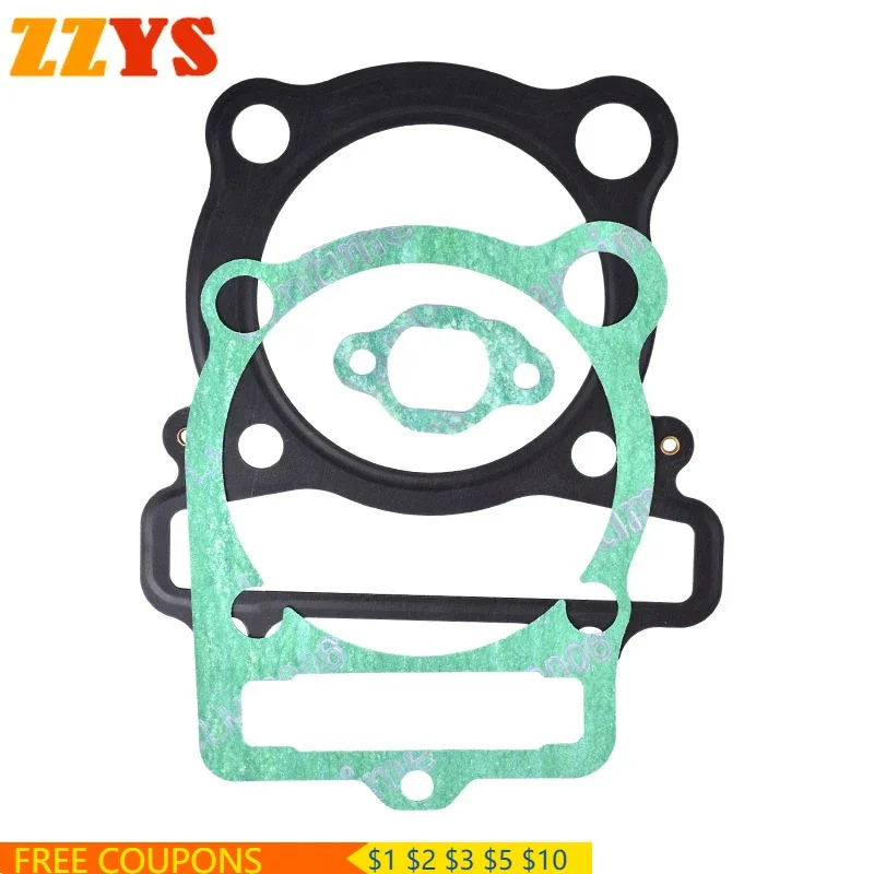 Motorcycle Engine Middle Medium Repair Pad Overhaul Gasket Mat Set For Yamaha ATV GRIZZLY 350 4WD YFM35FGW 2007 YFM35FGXGR 2008