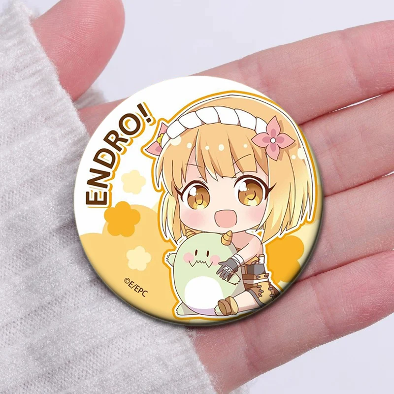 32/44/50/58 مللي متر أنيمي إندرو! دبابيس زر المفاجئة على تصميم دبابيس حقيبة الموضة اليومية الديكور شارات هدايا مثالية للأصدقاء #4