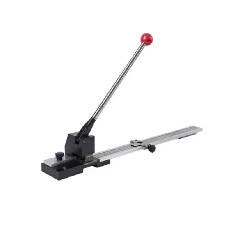 Creaser Rule Cutter Machine, Manual Cutting Tool for Creasing Line & Mat with Metal Blade