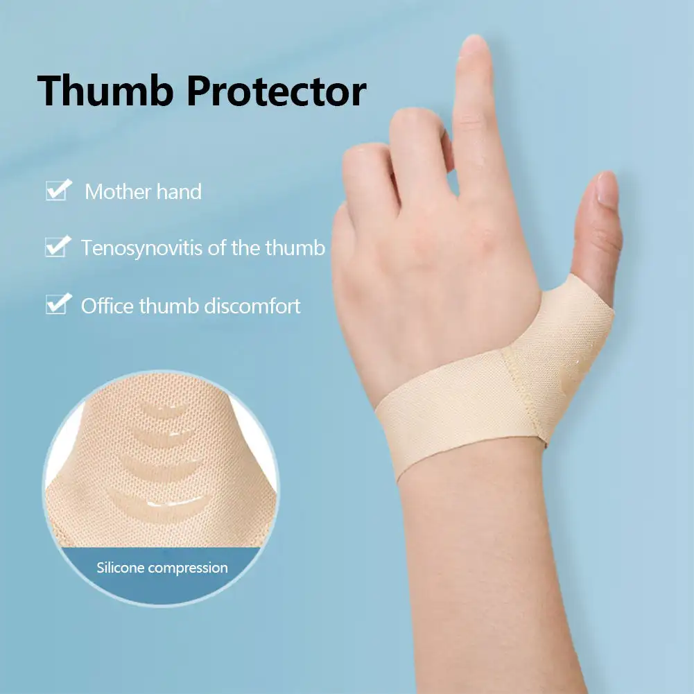 

1pc Finger Holder Protector Brace Medical Sports Wrist Thumbs Splint Support Breathable Protective Guard Gear Left/Right Hands