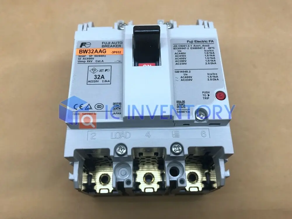 1PCS New FUJI BW32AAG 3P 32A Circuit breaker