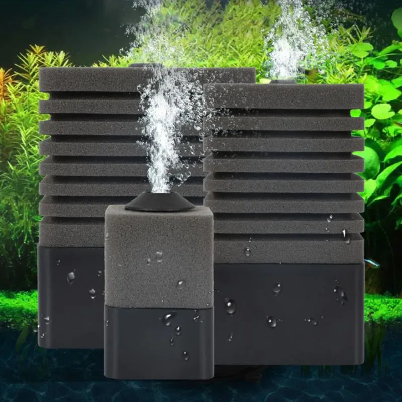 Bio Sponge Filter for Aquarium Fish Tank Shrimp Pond Air Pump Biochemical Filtration Noiseless Foam aquarium accessories HotSale