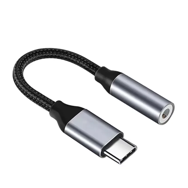 EAEY USB نوع C إلى 3.5 جاك سماعة محول USB C 3 5 مللي متر محول كابل الصوت لسامسونج S24 هواوي شاومي آيفون 15 سلسلة #2