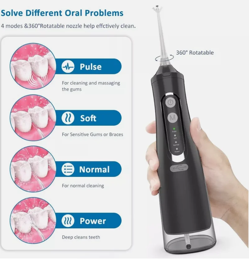 무선 치실 치과 구강 세정기, 치아 픽 클리너, 신제품