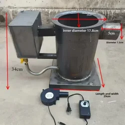 Waste Engine Oil Combustion Stove, Warm Air Stove, Hot Air Stove for Heating, Cooking, Breeding, Vegetables, Greenhouse Warming