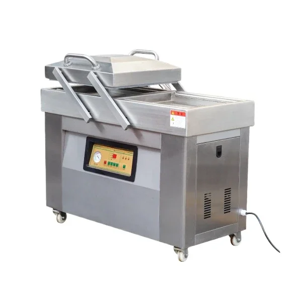 Commercial Vertical Double Chamber Packaging Machine, Vacuum Sealing Machine,Extraction Machine, Food