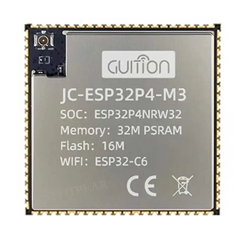 ESP32 P4 Development Core Board With 32MB PSRAM 16MB Flash Onboard ESP32 C6 Wireless Module