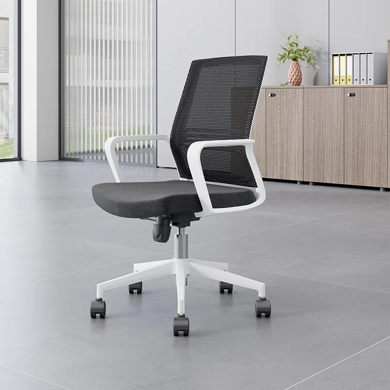 

Современные минималистичные офисные стулья для конференций, дизайнерское сетчатое компьютерное кресло в форме лука, тренировочная коммерческая мебель для персонала FYOC