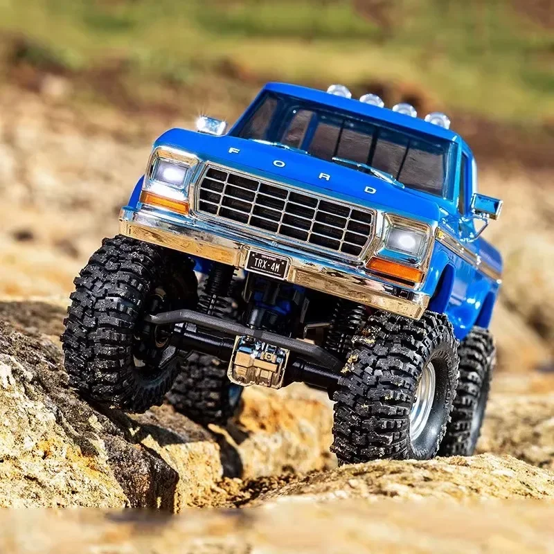 Traxxas 1/18 Mini Trx4m Ford F150 Heightens And Crosses Remote Control Climbing Car Off-road Vehicle Toy Gift 97044-1