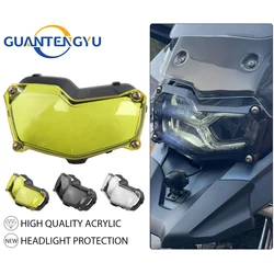 Headlight Protector For BMW F850GS Adventure F750GS F 750 GS 850 Adv F850 F750 2018-2023 Head Light Transparent Protection Cover