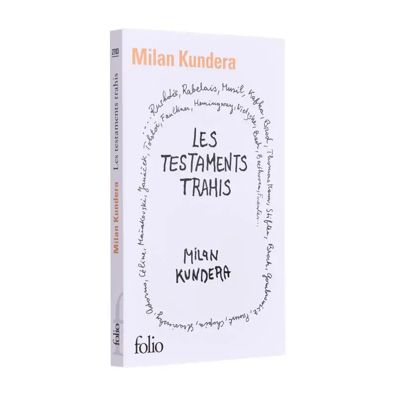 

Les Testaments Trahis Milan Kundera Gallimard 9782070414345 Book