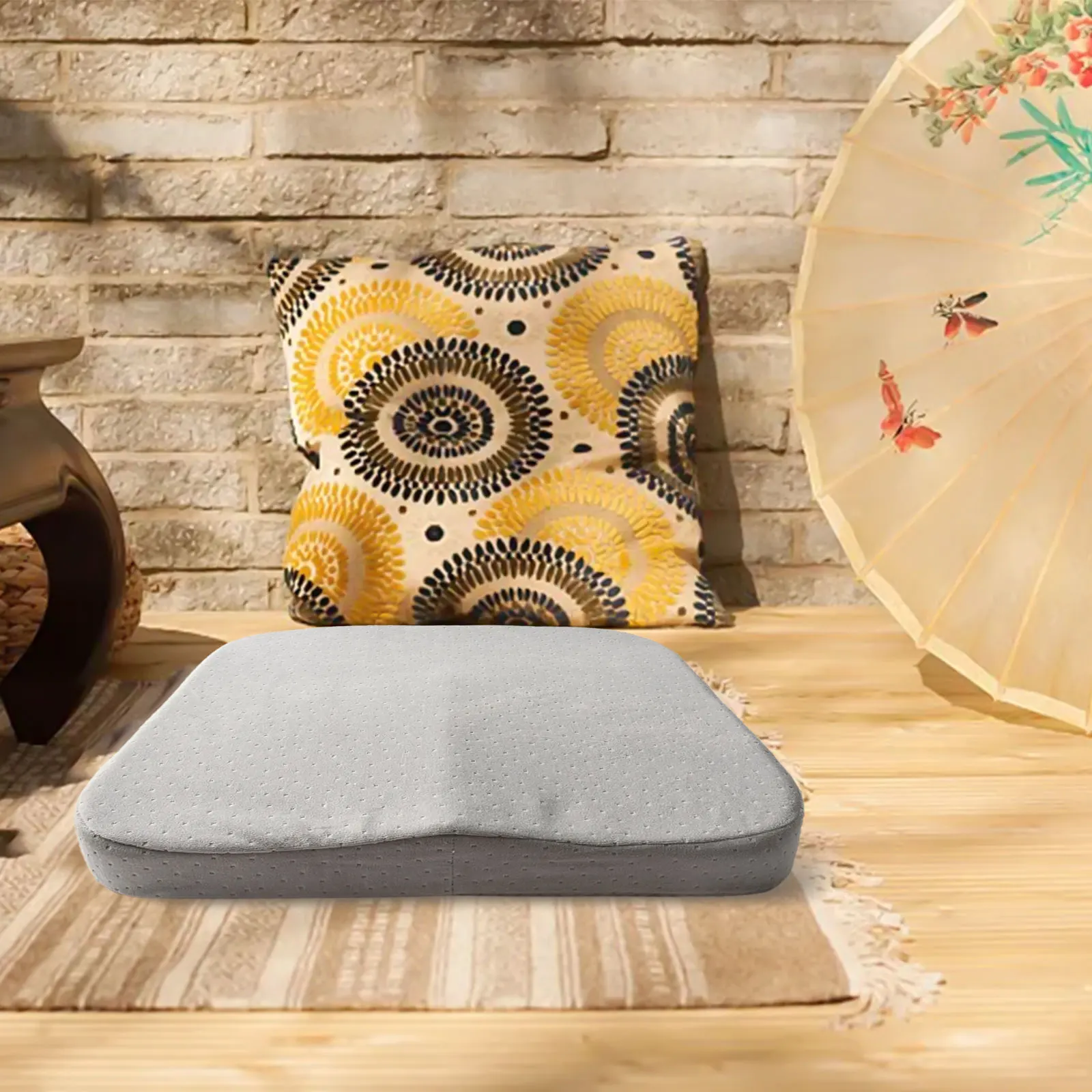 

Дышащая подушка для стула, подушка для обеденного стула, утолщенная дышащая подушка для стула для жаркой погоды, для длительного сидения, для офисных стульев