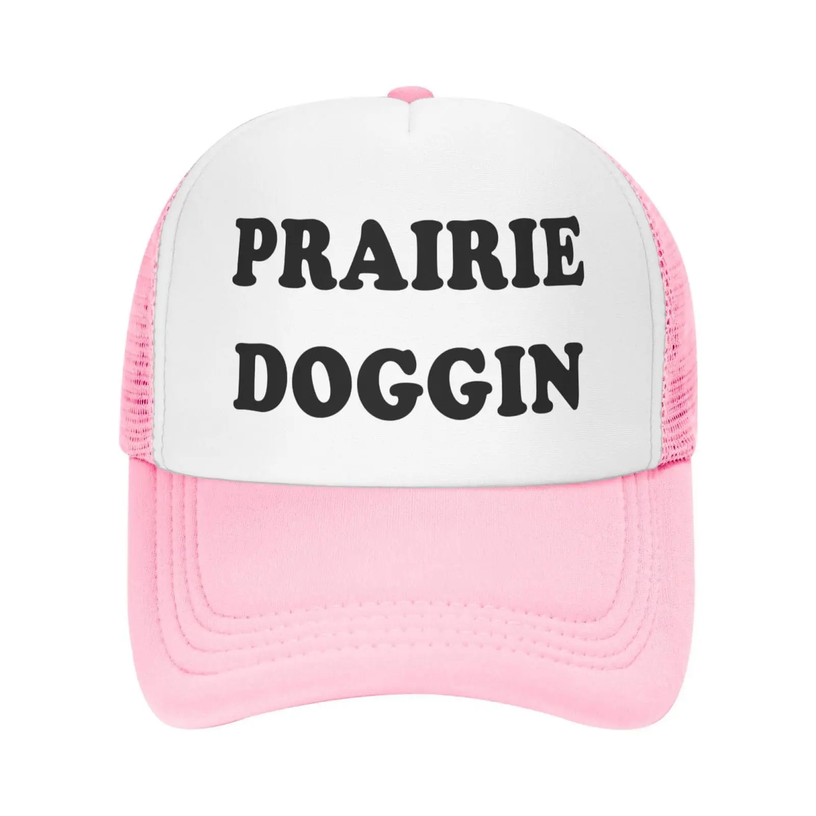 

Prairie-Doggin Hat Funny Trucker Hats Gag Gifts Funny Hat Crazy Vintage Baseball Caps Unisex Mesh Caps for Women Men