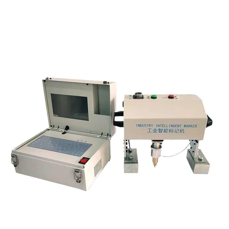 

Pneumatic Metal Marking Machine CS SS Metal Name Card ID Card Engraving Machine for Sale