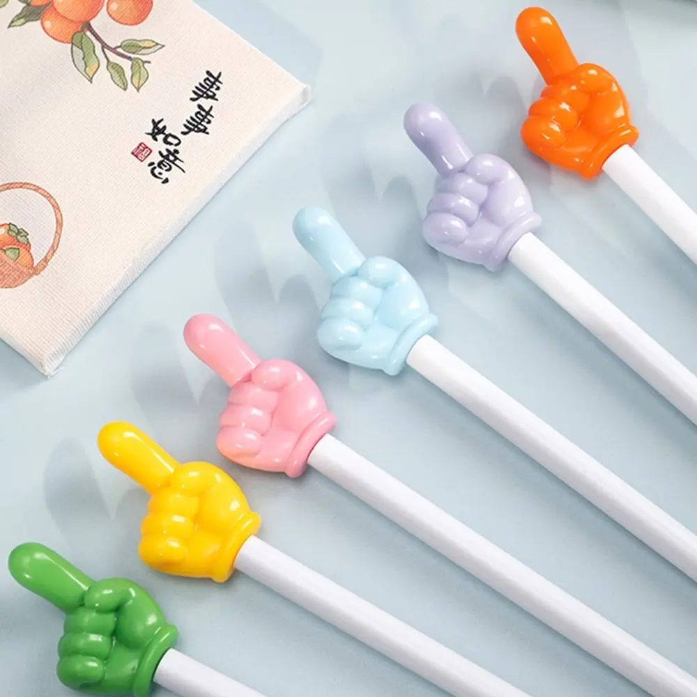 High Quality Morandi Color Teaching Pointer Finger Design Luminous Teaching Stick Plus Size Classroom Finger Pointer Teachers