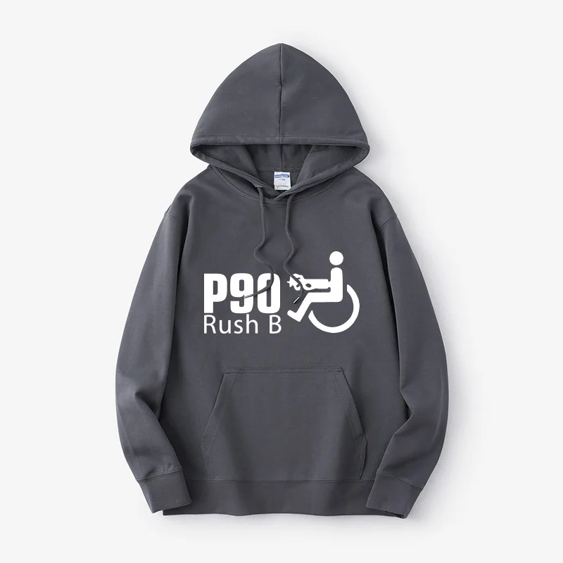 

Толстовка CS:GO Elite P90 RU B Gunfight с капюшоном, уличная, хлопковая, с круглым вырезом, для пар, корейская версия